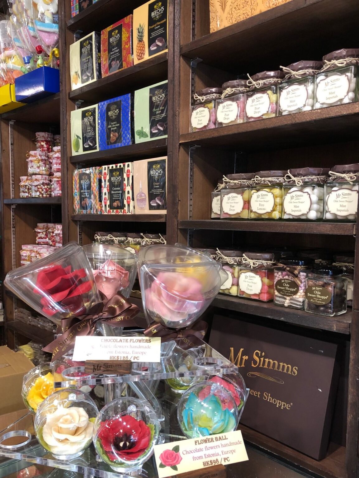 Our chocolate flowers at stores Karila